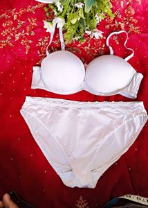 Hunkemoller White Padded Bra