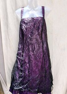 11J6. Elegant Purple Party Dress