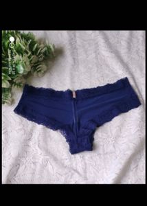 Navy Blue Lace Panties