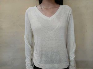 Cozy V-Neck Knit Sweater