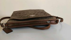 Coach Signature Brown Crossbody Bag