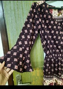 Floral Print Romper