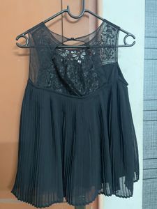 Combo Tops- Kalamkari Top And Black Partywear