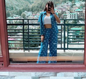 Blue co-ord Set