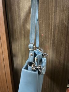 Stylish Blue Handbag