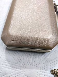 Elegant Gold Clutch Bag