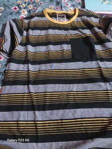 Striped T-Shirt with Pocket