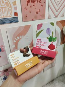 Aravi Organic Lip Balm Bundle ✨
