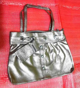 ✨Golden Metallic Tote Bag