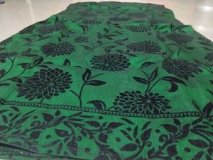 Elegant Green Floral Kurti Dress(2 time used only)