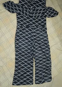Chic Patterned Jumpsuit