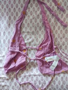 Backless Halter Top