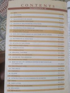 R.D. Sharma Mathematics Class XI Textbook