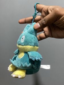 Cute Pokemon Munchlax Plush Keychain