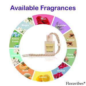 Jasmine Car Air Freshener | Long Lasting Fragrance