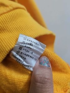 New Balance Yellow Hoodie NB