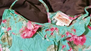 Floral Ruffle Camisole Top