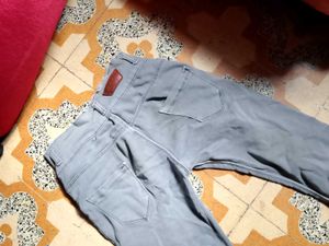 Distressed Grey Jeans