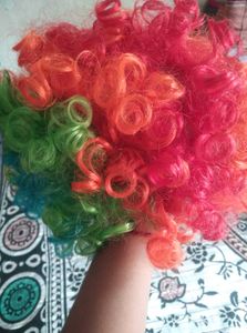 Holi Colourful Hair Cap