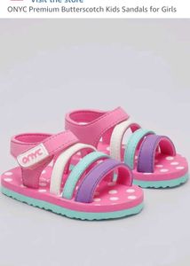 Cute Pink Polka Dot Sandals