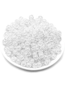 Sparkling Clear Round Beads