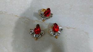 Earrings And Ring Combo