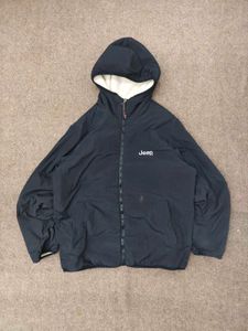 Jeep Reversible Fleece Hooded Jacket