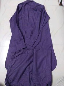 Men's Purple Kurta Set