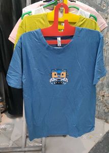 Blue Graphic T-Shirt