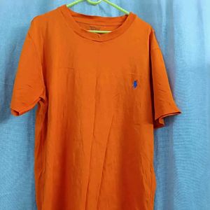 Men's Orange Polo T-Shirt