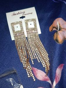 Ad Rose Gold Plated Earrings