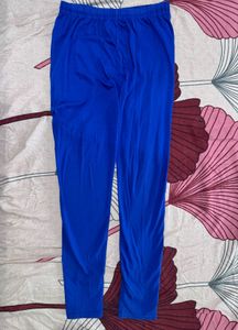 Vibrant Green Printed Kurta &amp; Blue Leggings