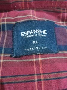 Stylish Branded Check Shirt | XL