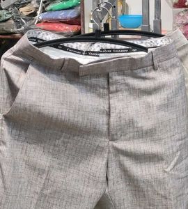 Men's Grey Formal Trousers