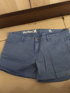 Hurley Blue Denim Shorts
