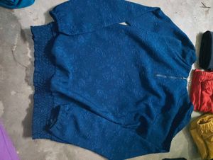 2 Teal Tops