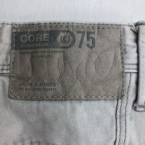 Stylish Light Grey Cargo Pants