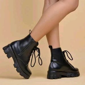 Black Combat Boots Price Drop