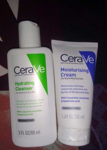 CeraVe Hydrating Cleanser & Moisturising Cream Set