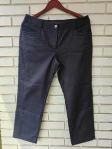 Dark Wash Straight Leg trousers