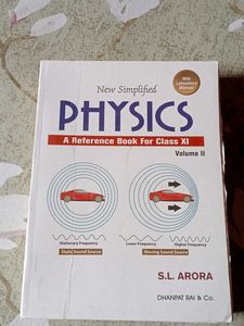 New Simplified Physics Class XI Vol II