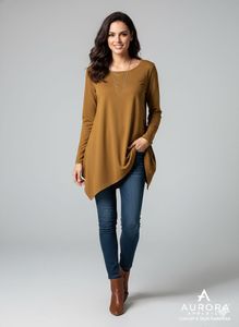 Aurora Apparel Tunic Top