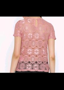 Pink Net Top Veromoda ✨✨✨🌸🌸🌸🌟