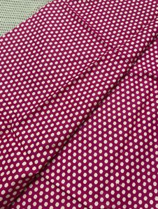 Chic Polka Dot Dress Material