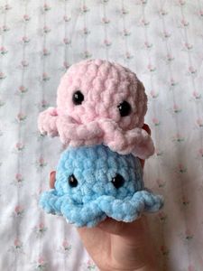Handmade Crochet Octopus Plushies