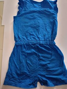 Blue Pant Type Frock