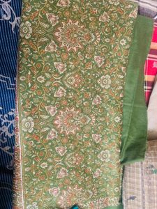 Green Floral Print shawl