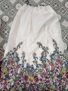Floral Print Ethnic Skirt