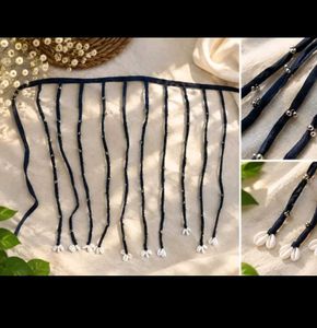 Bohemian Beaded Tassel Dupatta Trim