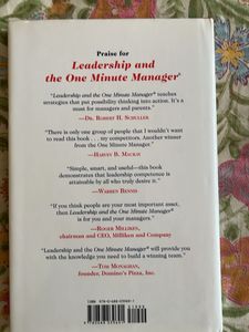 Leadership and the One Minute Manager Book